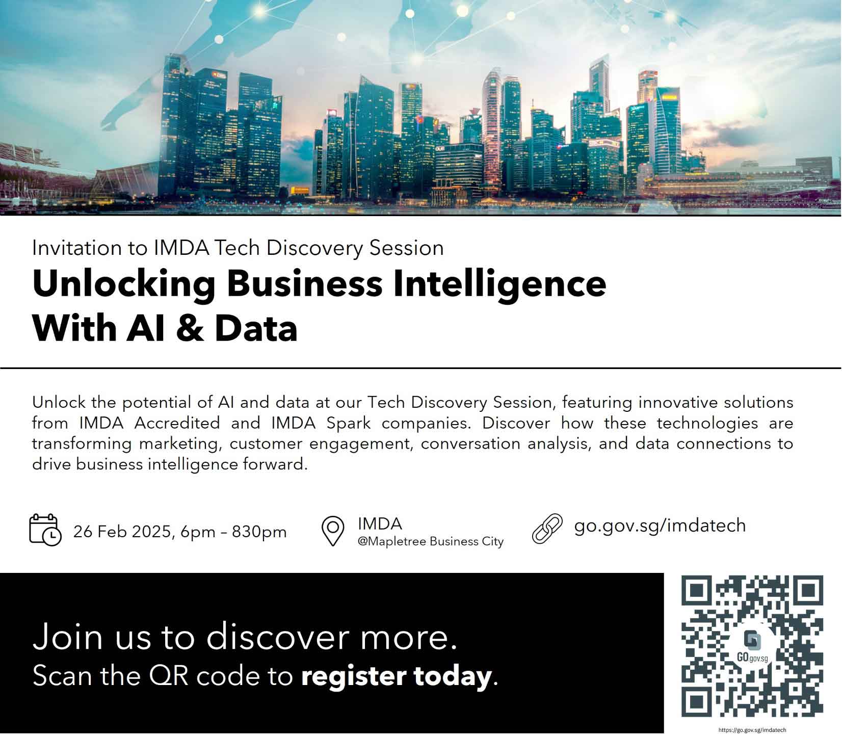 IMDA Tech Discovery Session: Unlocking Business Intelligence with AI ...